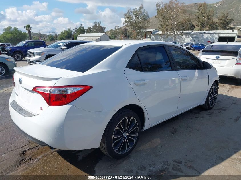 2015 TOYOTA COROLLA L/LE/LE PLS/PRM/S/S PLS - 5YFBURHE8FP236928