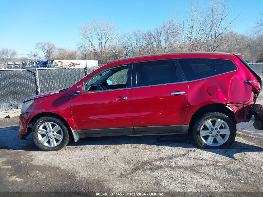 2013 CHEVROLET TRAVERSE 2LT - 1GNKVJKDXDJ192146