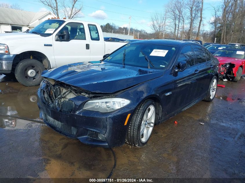 2013 BMW 550I - WBAFR9C56DDX80805