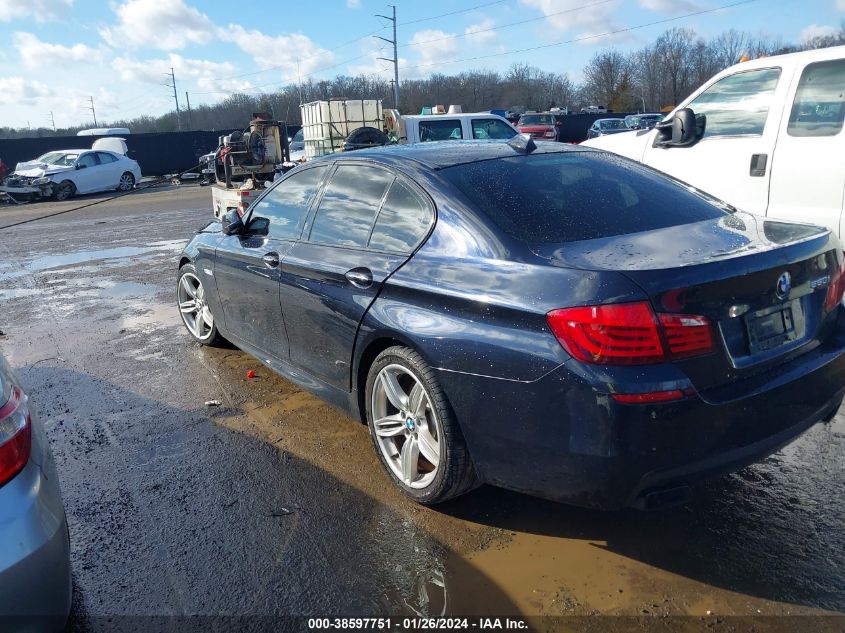 2013 BMW 550I - WBAFR9C56DDX80805