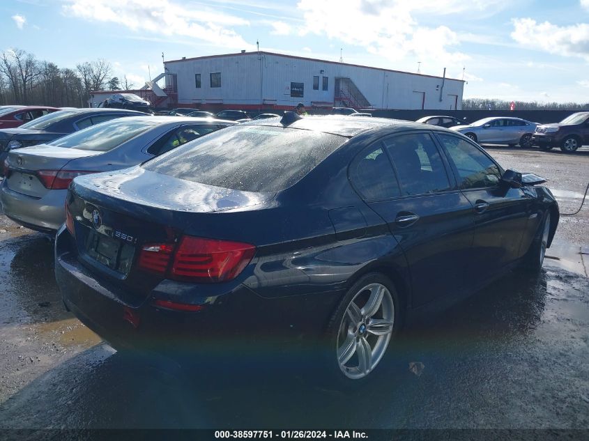 2013 BMW 550I - WBAFR9C56DDX80805