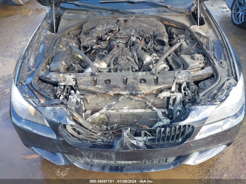 2013 BMW 550I - WBAFR9C56DDX80805