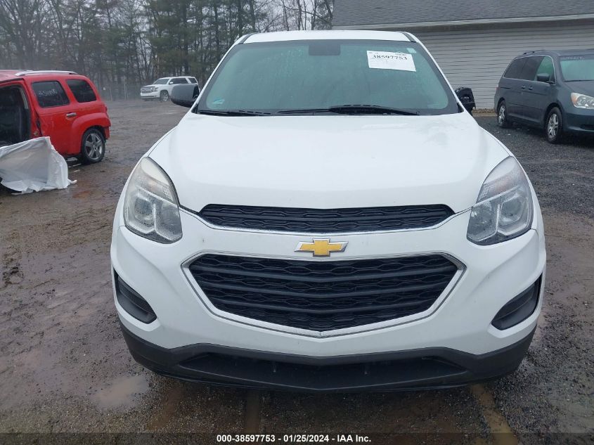 2017 CHEVROLET EQUINOX LS - 2GNALBEK0H1557581