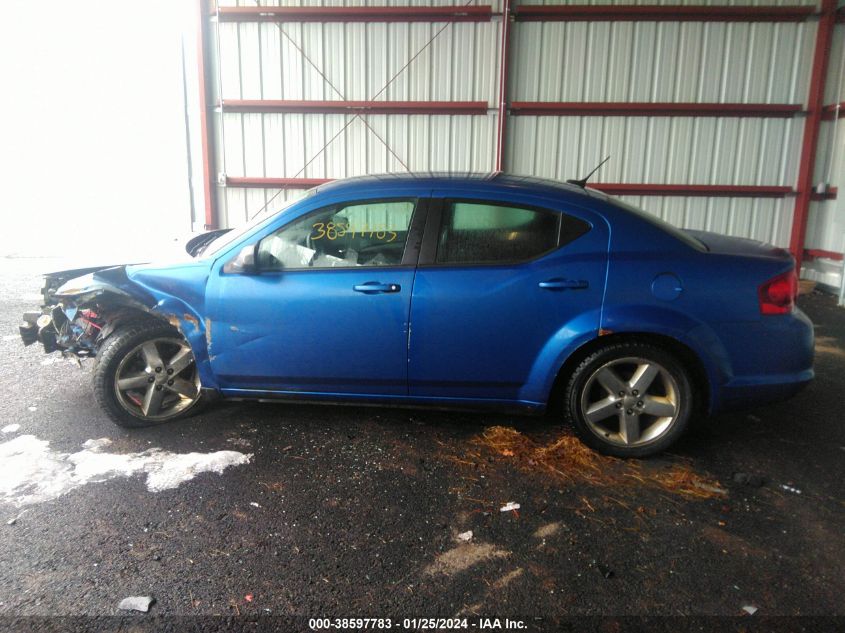 2013 DODGE AVENGER SE - 1C3CDZAB0DN688522