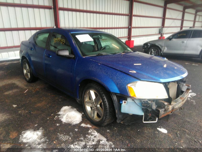 2013 DODGE AVENGER SE - 1C3CDZAB0DN688522