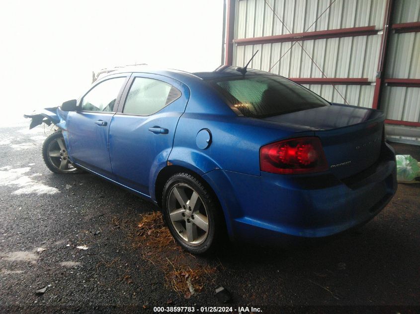 2013 DODGE AVENGER SE - 1C3CDZAB0DN688522