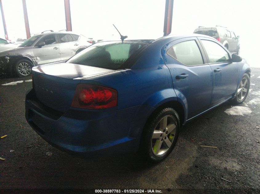 2013 DODGE AVENGER SE - 1C3CDZAB0DN688522