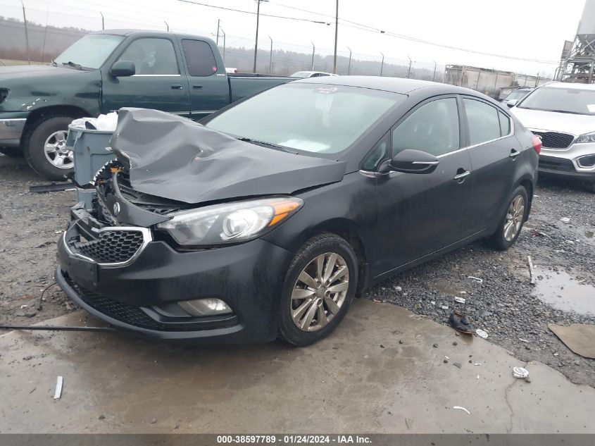2014 KIA FORTE EX - KNAFX4A87E5178755