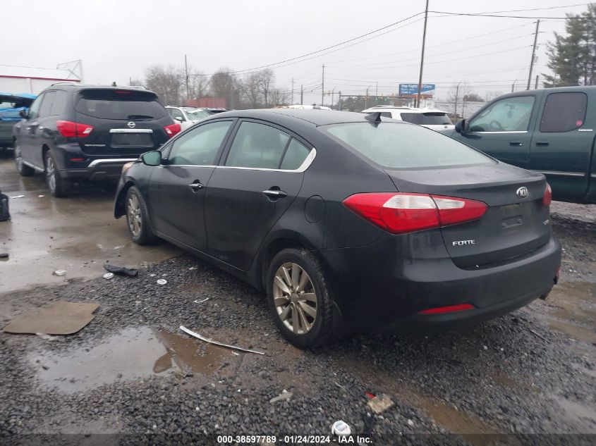 2014 KIA FORTE EX - KNAFX4A87E5178755