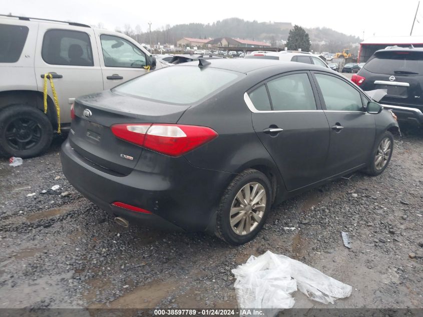 2014 KIA FORTE EX - KNAFX4A87E5178755