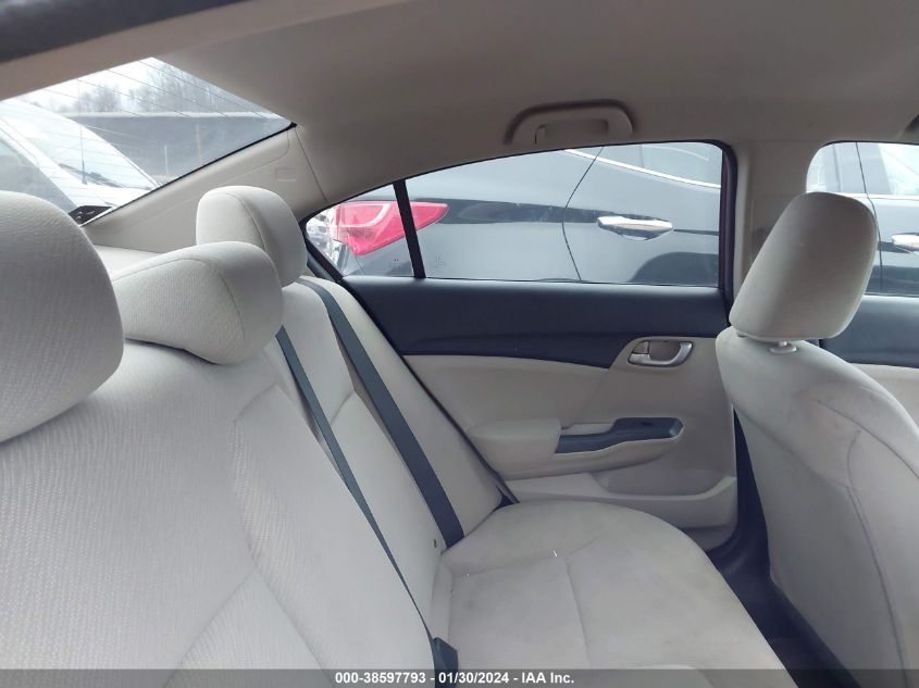 2013 HONDA CIVIC LX - 19XFB2F58DE049916