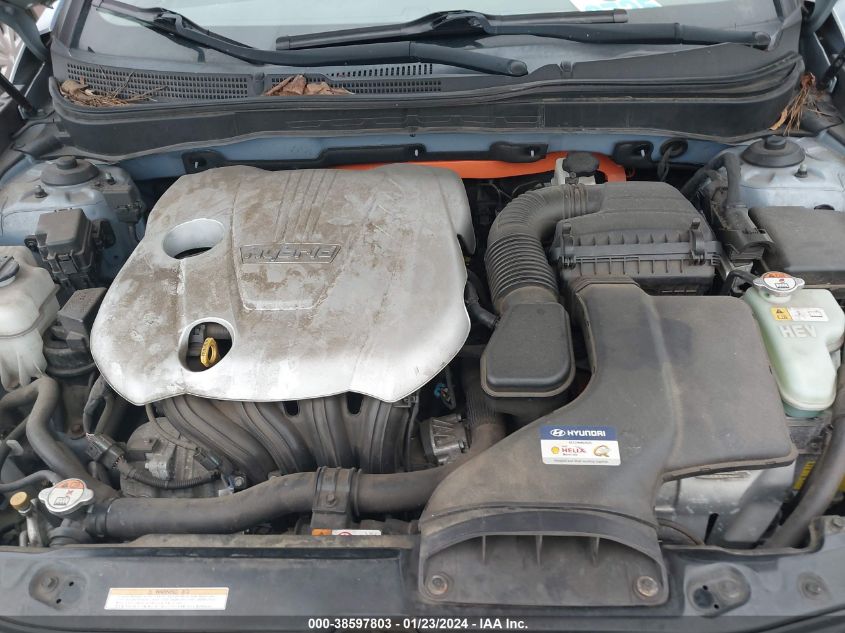 2013 HYUNDAI SONATA HYBRID - KMHEC4A44DA078279