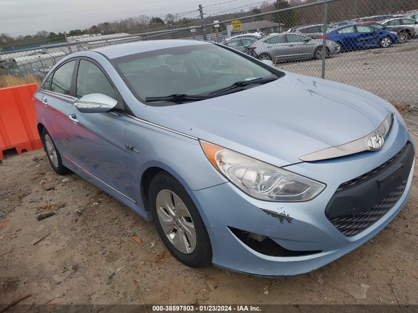 2013 HYUNDAI SONATA HYBRID - KMHEC4A44DA078279