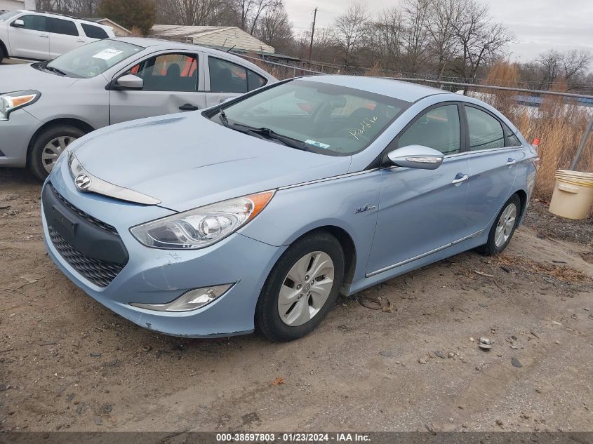2013 HYUNDAI SONATA HYBRID - KMHEC4A44DA078279