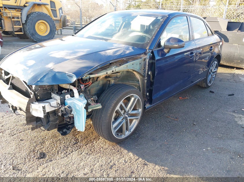 VIN WAUB8GFF2H1026561 2017 AUDI A3 2.0T PREMIUM