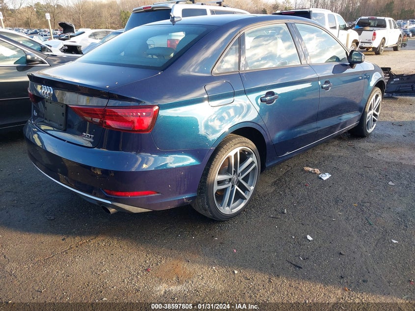 VIN WAUB8GFF2H1026561 2017 AUDI A3 2.0T PREMIUM