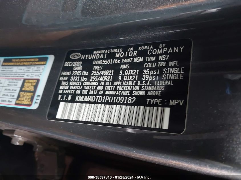 2023 GENESIS GV70 2.5T AWD - KMUMADTB1PU109182