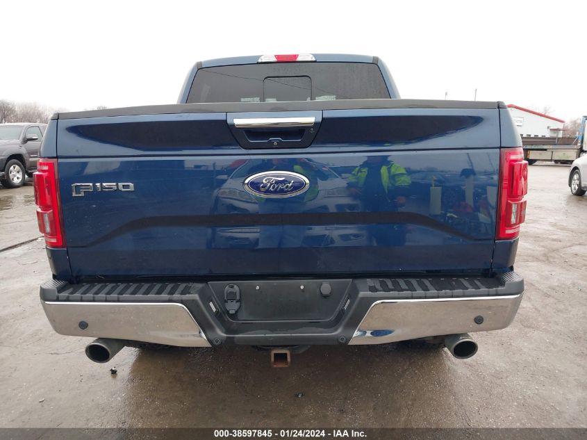 2017 FORD F-150 LARIAT - 1FTEW1EF3HKC70461