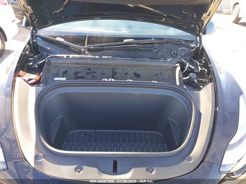 VIN 5YJYGDEE9MF302078 2021 TESLA MODEL Y