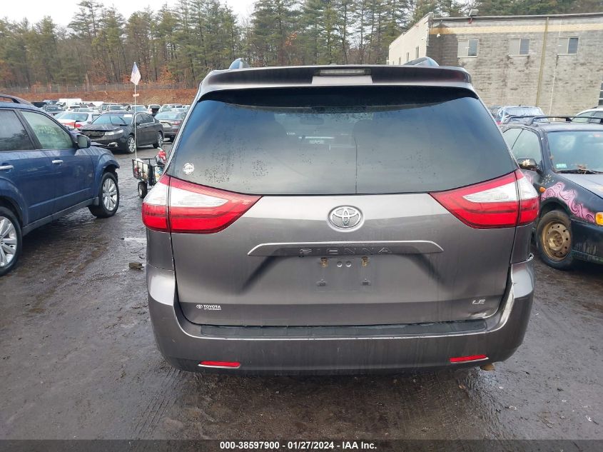 2015 TOYOTA SIENNA LE - 5TDKK3DC0FS545050