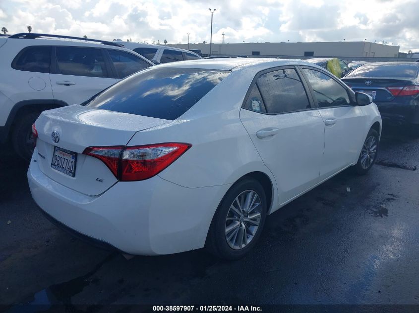 2015 TOYOTA COROLLA L/LE/LE PLS/PRM/S/S PLS - 5YFBURHE9FP276192