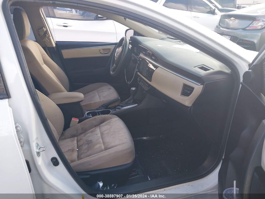 2015 TOYOTA COROLLA L/LE/LE PLS/PRM/S/S PLS - 5YFBURHE9FP276192