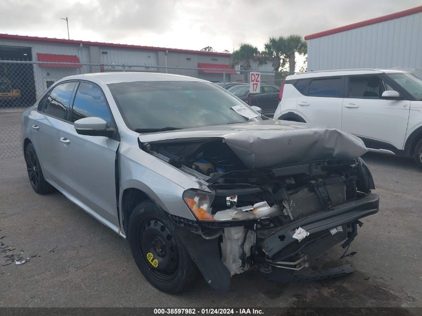 Lot #2539237947 2014 VOLKSWAGEN PASSAT 1.8T S salvage car