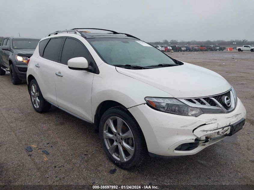 2014 NISSAN MURANO S/SL/SV/LE - JN8AZ1MU2EW401913