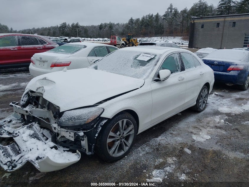 VIN 55SWF4KB6JU282547 2018 MERCEDES-BENZ C 300 4MATIC