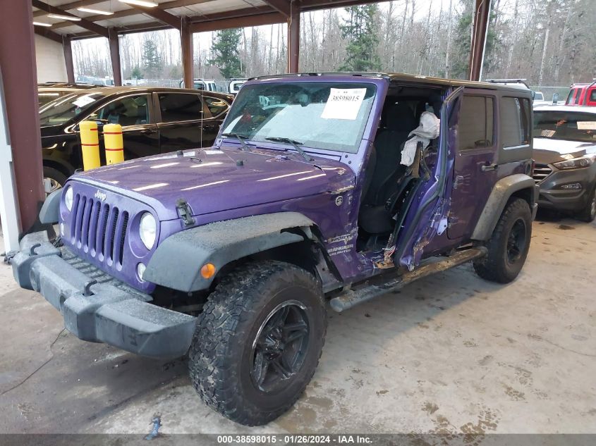 2017 JEEP WRANGLER UNLIMITED SPORT 4X4 - 1C4HJWDG0HL673634