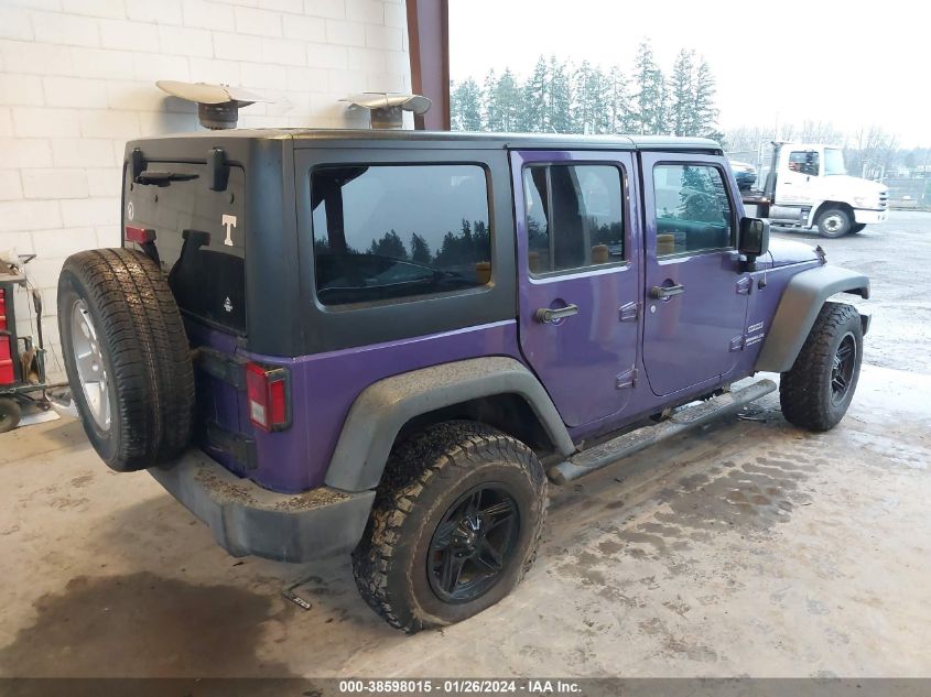 2017 JEEP WRANGLER UNLIMITED SPORT 4X4 - 1C4HJWDG0HL673634