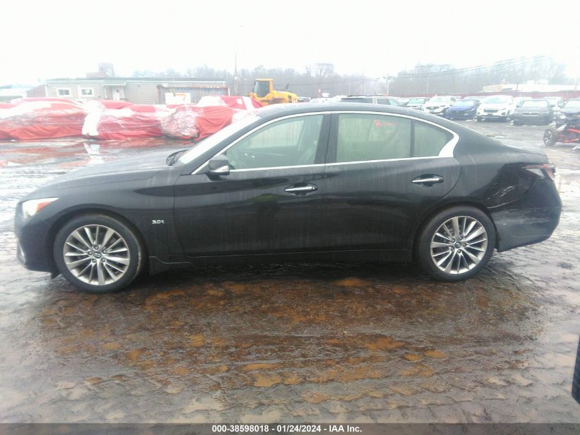 2018 INFINITI Q50 3.0T LUXE - JN1EV7ARXJM432248
