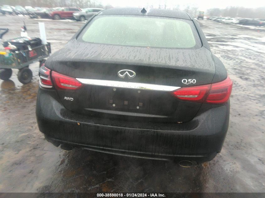 2018 INFINITI Q50 3.0T LUXE - JN1EV7ARXJM432248