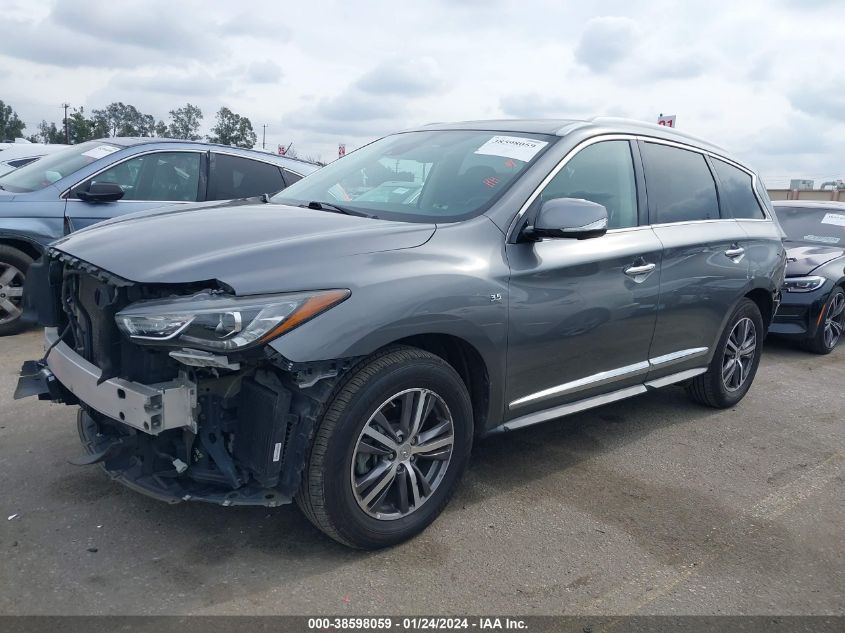 2019 INFINITI QX60 LUXE/PURE - 5N1DL0MN2KC500267