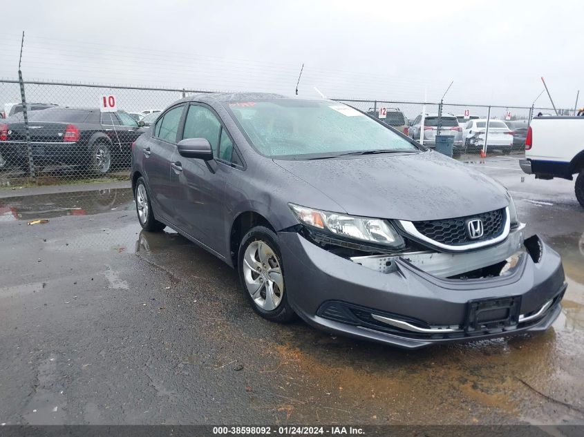 2014 HONDA CIVIC LX - 19XFB2F57EE238168