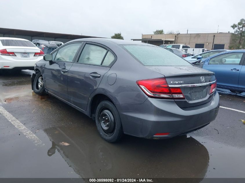 2014 HONDA CIVIC LX - 19XFB2F57EE238168