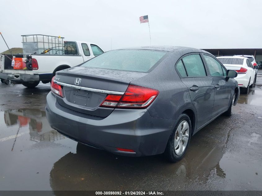 2014 HONDA CIVIC LX - 19XFB2F57EE238168