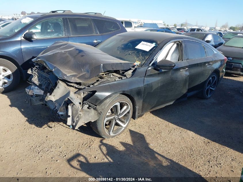 2020 HONDA ACCORD SPORT - 1HGCV1F33LA124592
