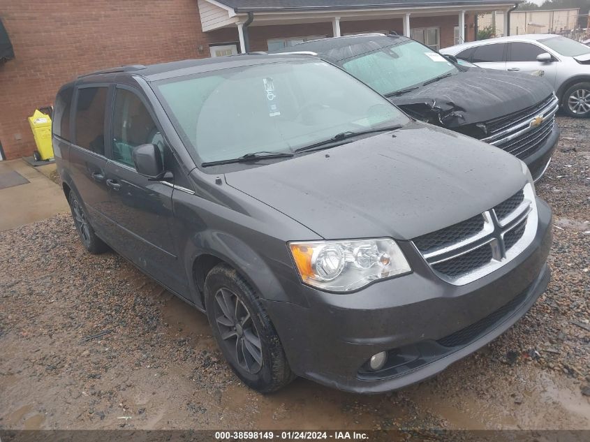 2017 DODGE GRAND CARAVAN SXT - 2C4RDGCG2HR861842