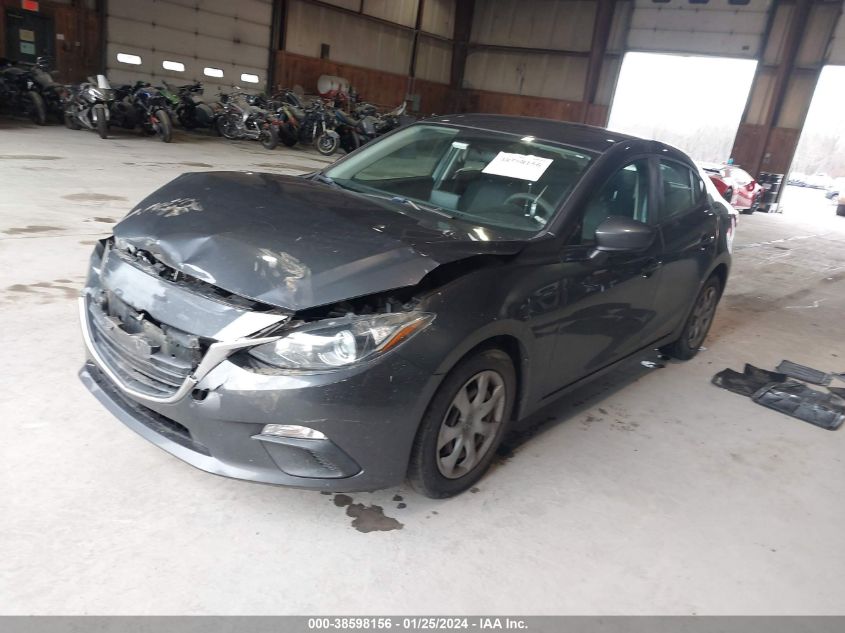 2015 MAZDA MAZDA3 I SPORT - 3MZBM1U78FM132808