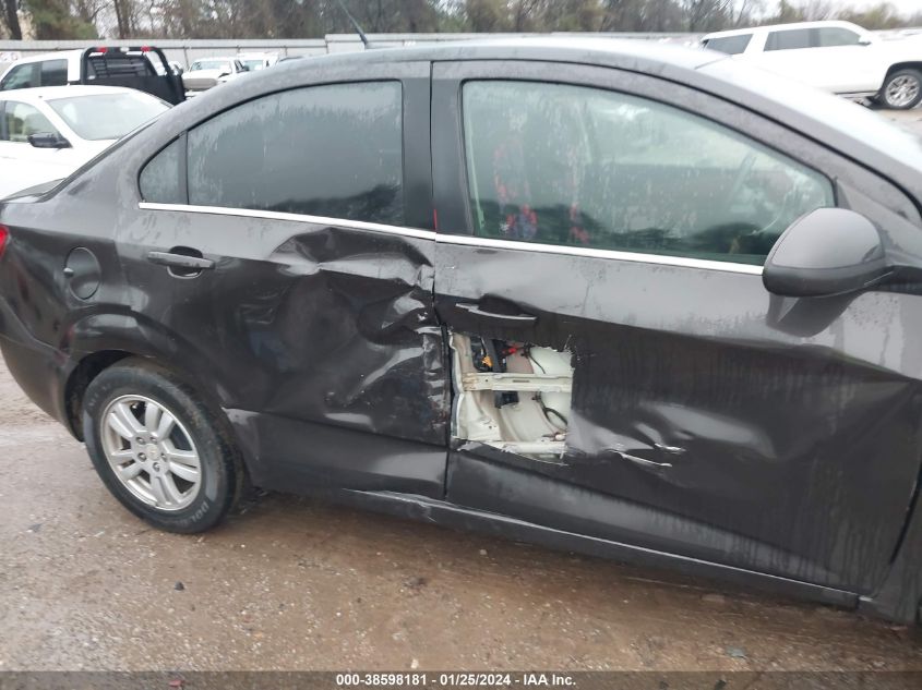 2014 CHEVROLET SONIC LT - 1G1JC5SH1E4222454