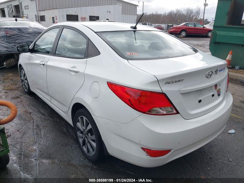 2015 HYUNDAI ACCENT GLS - KMHCU4AE3FU822193