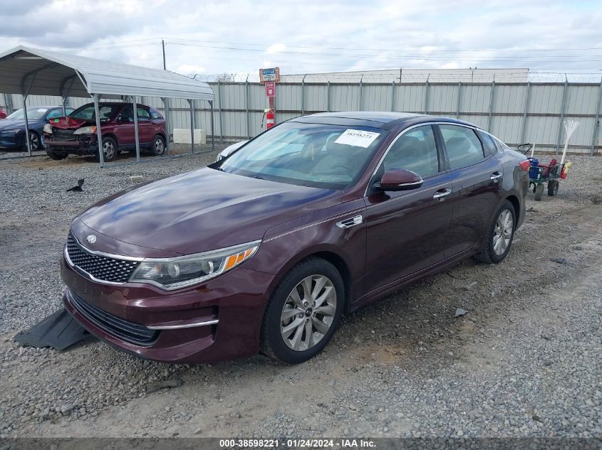 2016 KIA OPTIMA EX - 5XXGU4L34GG009969