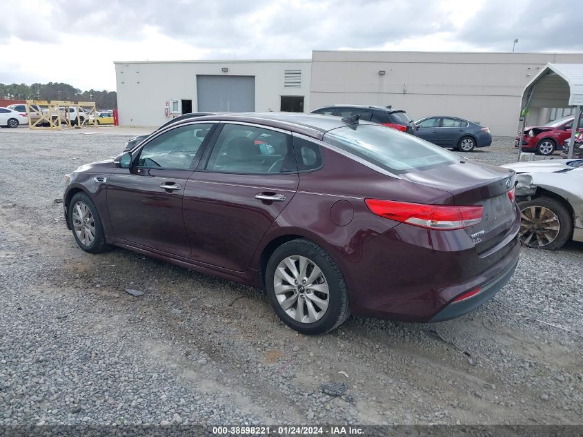 2016 KIA OPTIMA EX - 5XXGU4L34GG009969