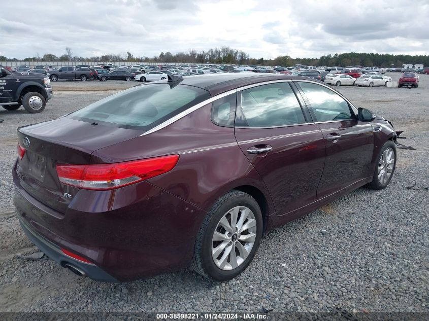 2016 KIA OPTIMA EX - 5XXGU4L34GG009969