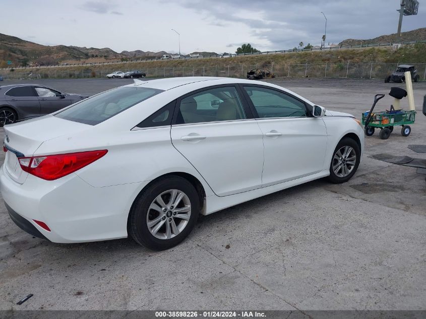 2014 HYUNDAI SONATA GLS - 5NPEB4ACXEH870803