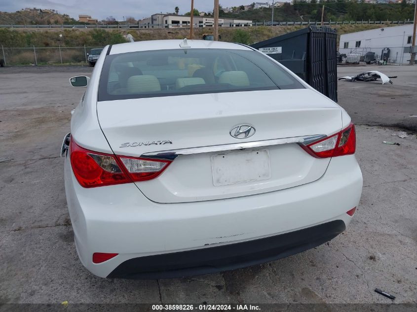 2014 HYUNDAI SONATA GLS - 5NPEB4ACXEH870803