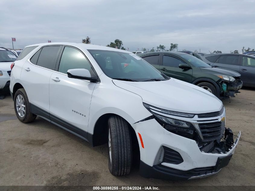 2022 CHEVROLET EQUINOX FWD LT - 3GNAXKEV9NL248216