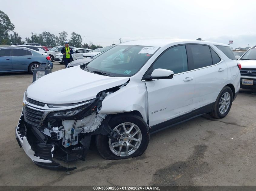 2022 CHEVROLET EQUINOX FWD LT - 3GNAXKEV9NL248216