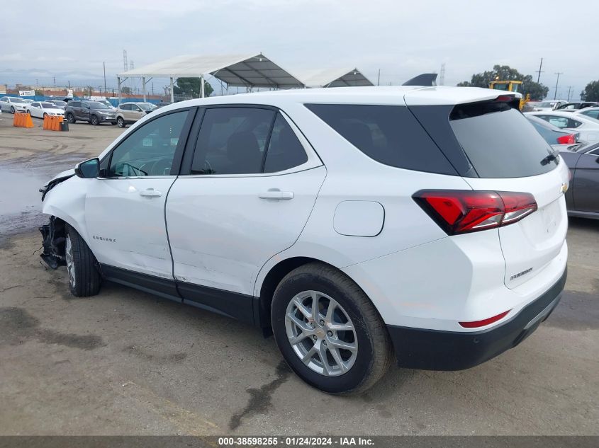 2022 CHEVROLET EQUINOX FWD LT - 3GNAXKEV9NL248216